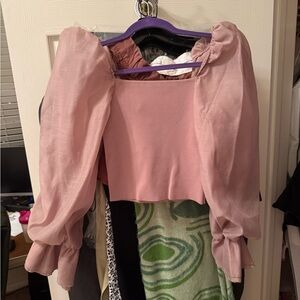 Elegant Pink Women's Top